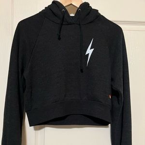 Aviator Nation Bolt Crop Sweatshirt